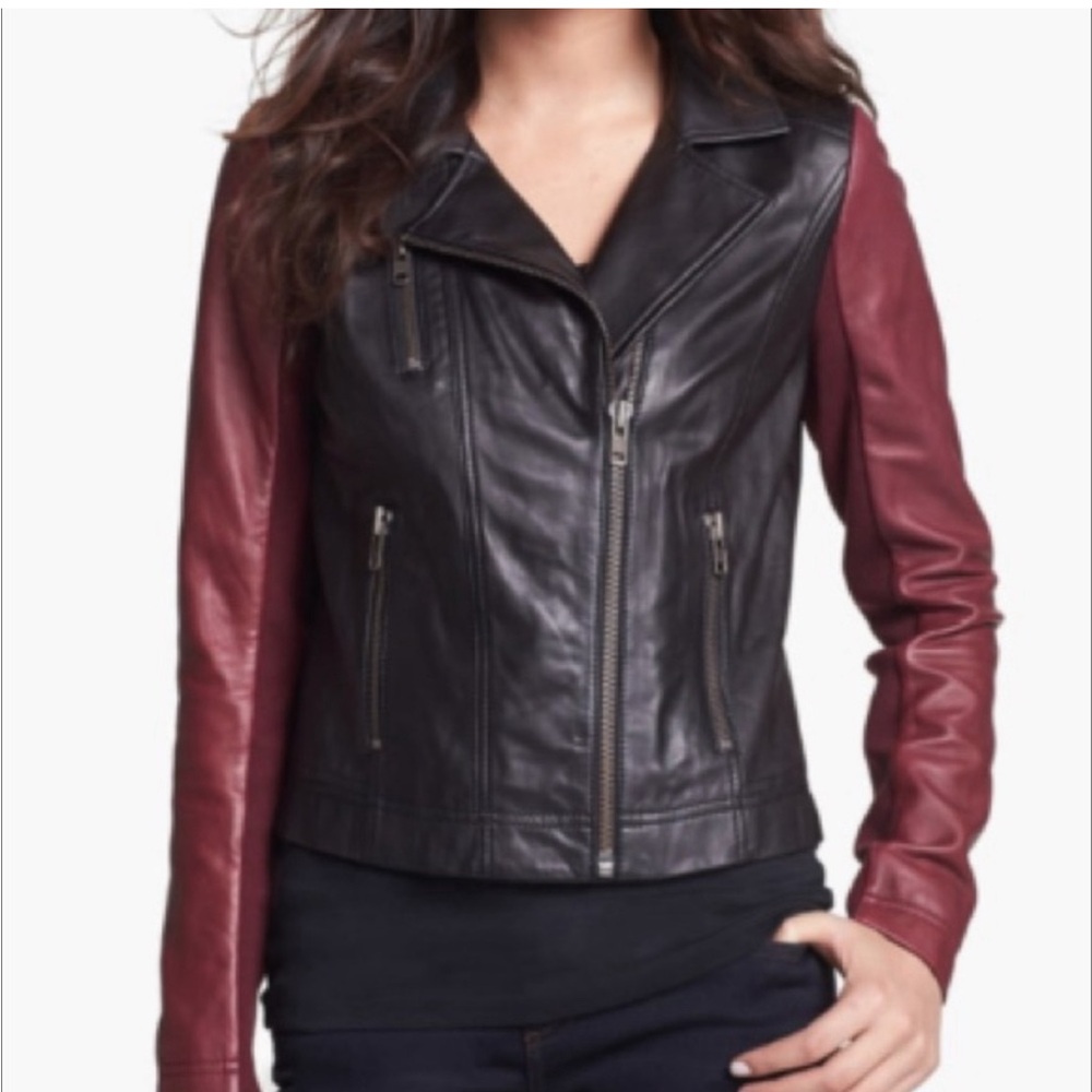 Genuine Leather Jacket Nordstroms